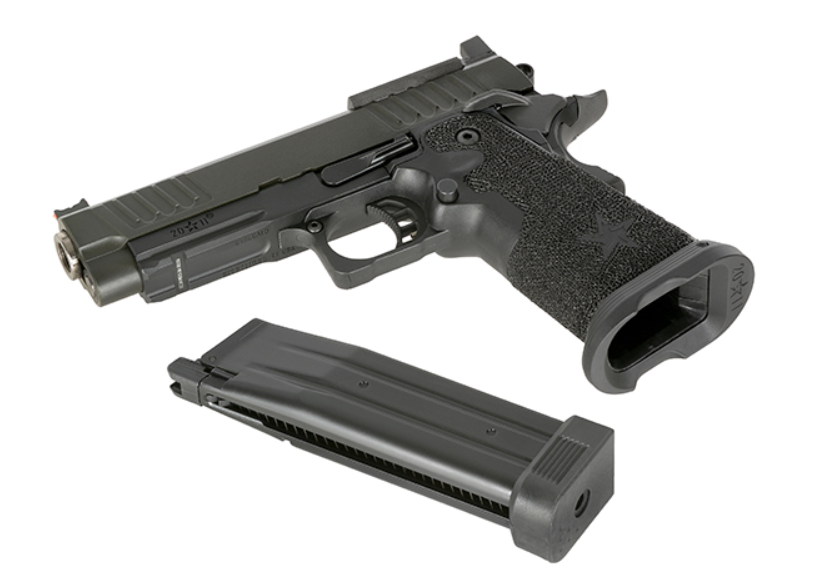 EMG Licensed Staccato R611-3A 2011 P SOC RMR T8 Upgraded Version Metal Slide GBB Airsoft Pistol by EMG > 6mmProShop > Army Armament