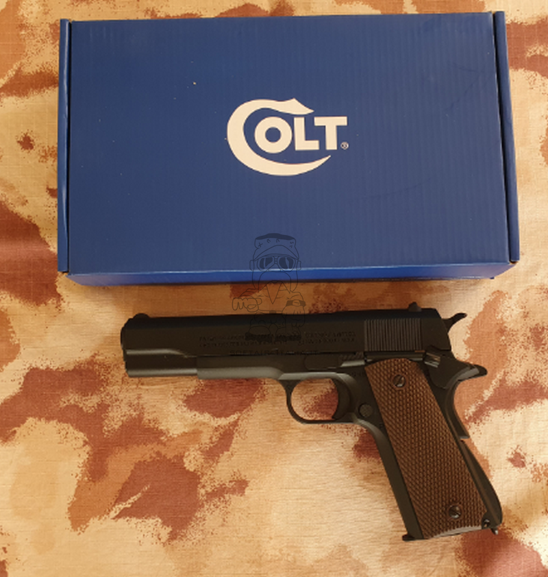 E&C 1911 Colt Licensed EC-3101 Full Metal GBB Airsoft Pistol by E&C