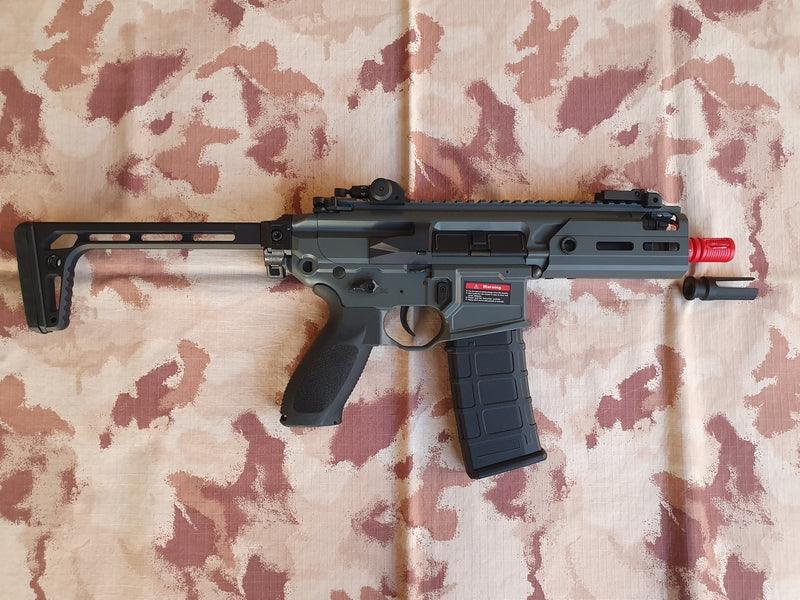 E&C MCX Rattler 4.8" Type Full Metal Replica ETU Grey Version AEG by E&C