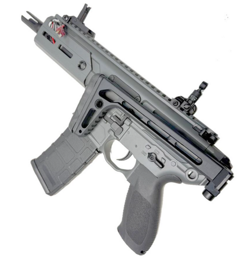 E&C MCX Rattler 4.8" Type Full Metal Replica ETU Grey Version AEG by E&C