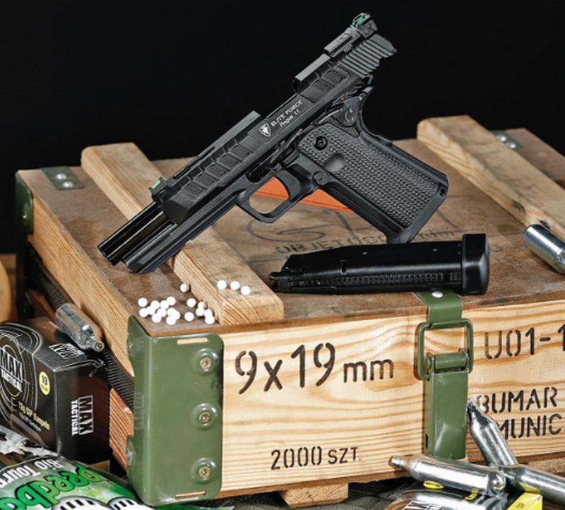 Elite Force Rogue 11 Pit Viper Type Co2 Full Metal GBB Airsoft Pistol by Elite Force