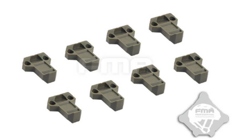 FMA Enlarged Pouch Pull Tab 8pcs Set by FMA