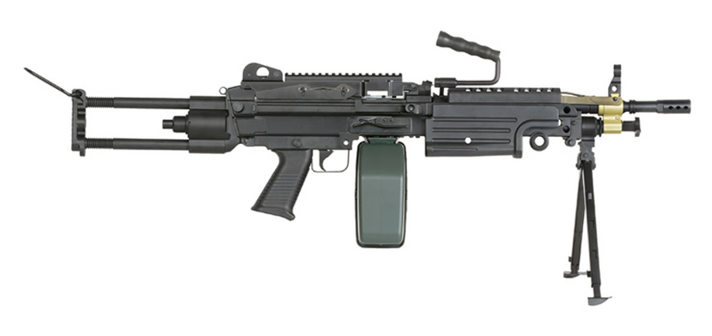 N M249 Minimi Paratrooper AEG Cybergun - A&K