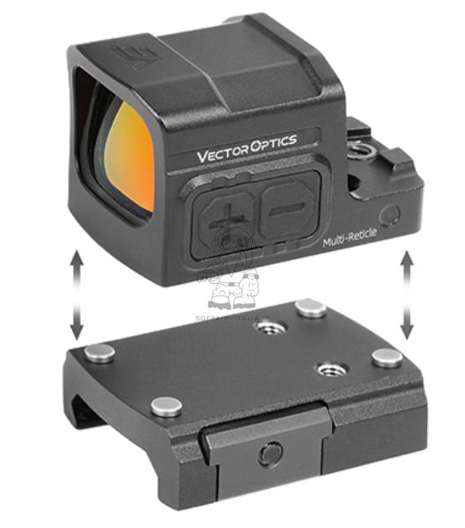 FRENZY-S 1×17×20 MRT Aspheric Lens EDC Red Dot by Vector Optics