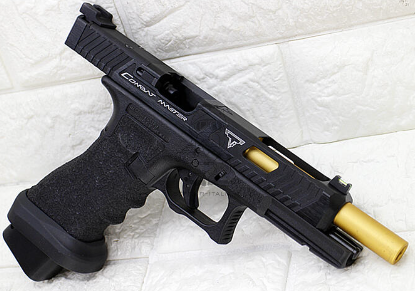 GHK Glock G34 Steel Slide TTI JW2 EMG MOS Combat Master GBB by GHK