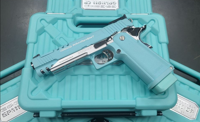 G&G GPM1911 CP Macaron Blue GBB GAS-CPP-MAC-IBB-ECM by G&G