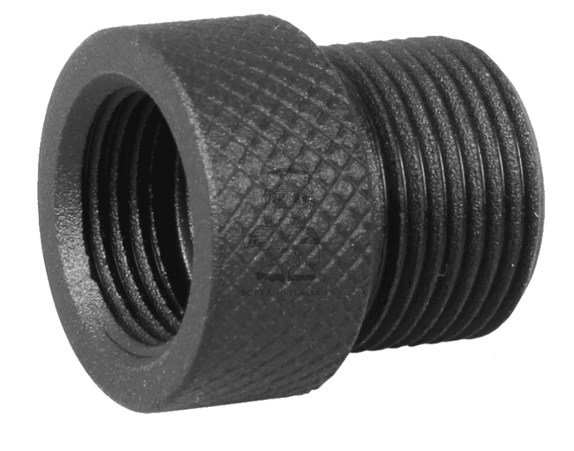 G&G 12mm Inner Thread To 14mm CCW Outer Thread Adapter Adattatore per Pistola by G&G