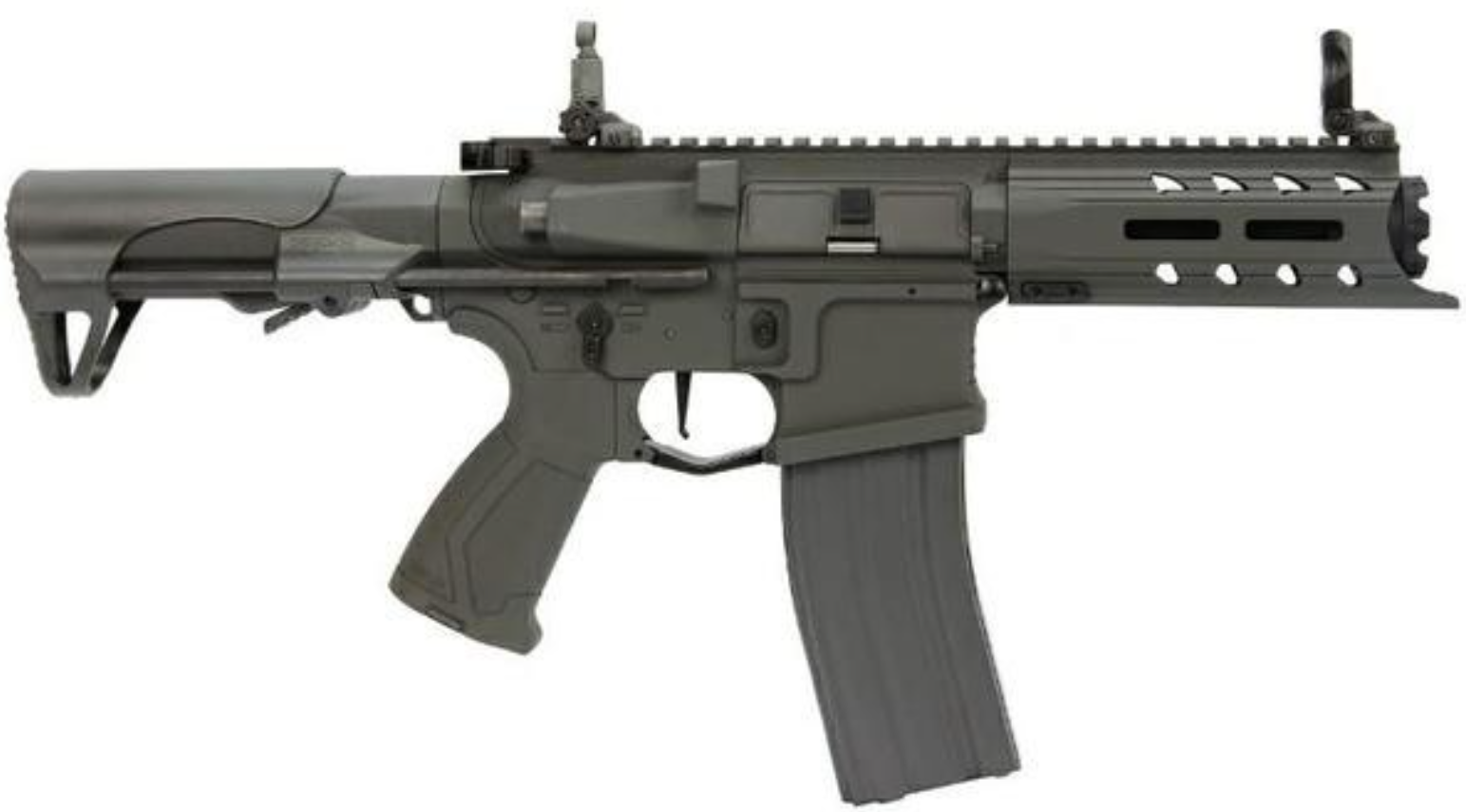 ARP556  Battle Ship Grey ETU-Mosfet 3 Burst Full Metal Combo CQB Rifle Li-Po Ready EGC-ARP-556-ANB-NCM by G&G