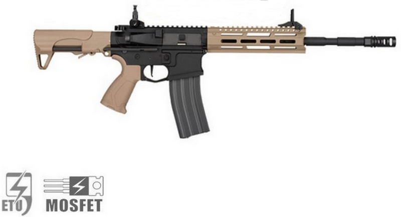 CM16 Raider L 2.0E Mosfet Li-Po Ready Tan "Dual Tone" EGC-16P-R2E-DNB-NCM by G&G