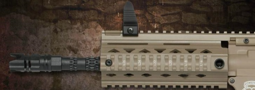 G&G GR4 100Y Pneumatic BlowBack Tan DST AEG by G&G