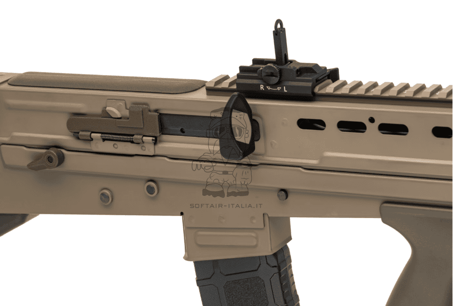 G&G L85 A3 M-LOK Aluminum Handguard & Metal Receivers ETU - Mosfet 3 Burst Dual Color AEG by G&G