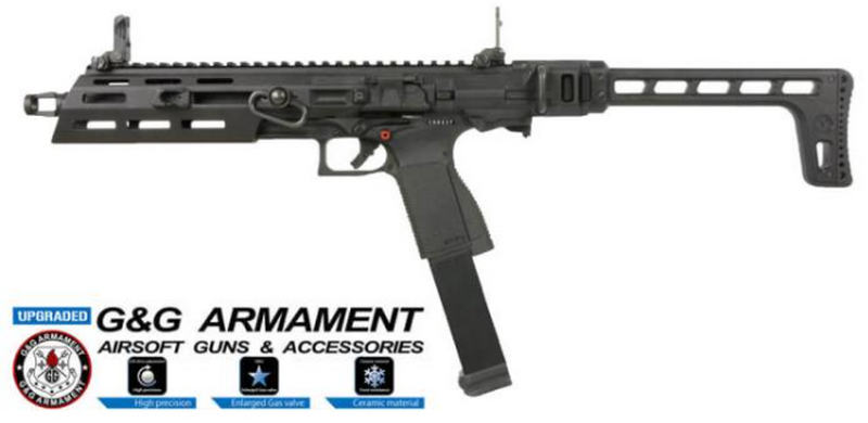 G&G SMC9 Full Auto Carbine Conversion Kit GTP9 Pistol by G&G