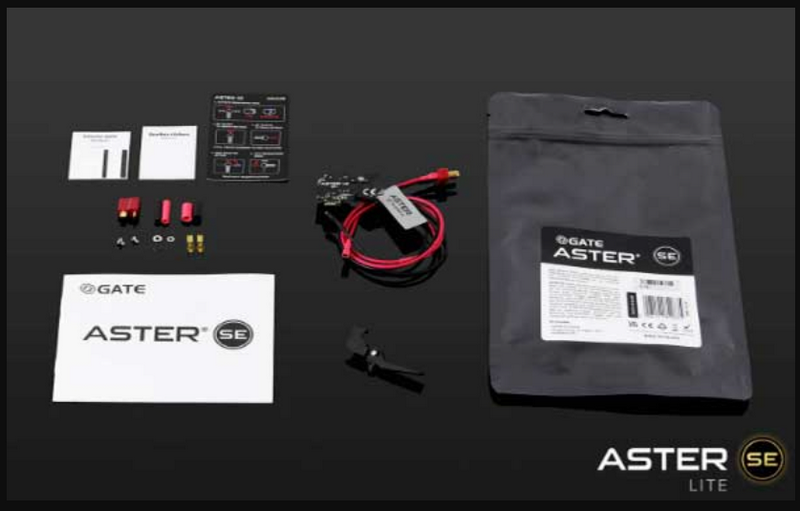 Gate Aster V2 SE Lite Basic Module With QUANTUM Trigger Rear Wired by Gate