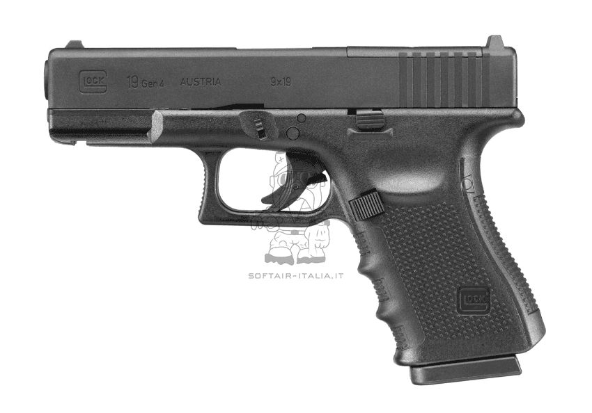 Glock 19 Gen4 Metal Slide MOS Modular Optic System NBB by Umarex > Win Gun