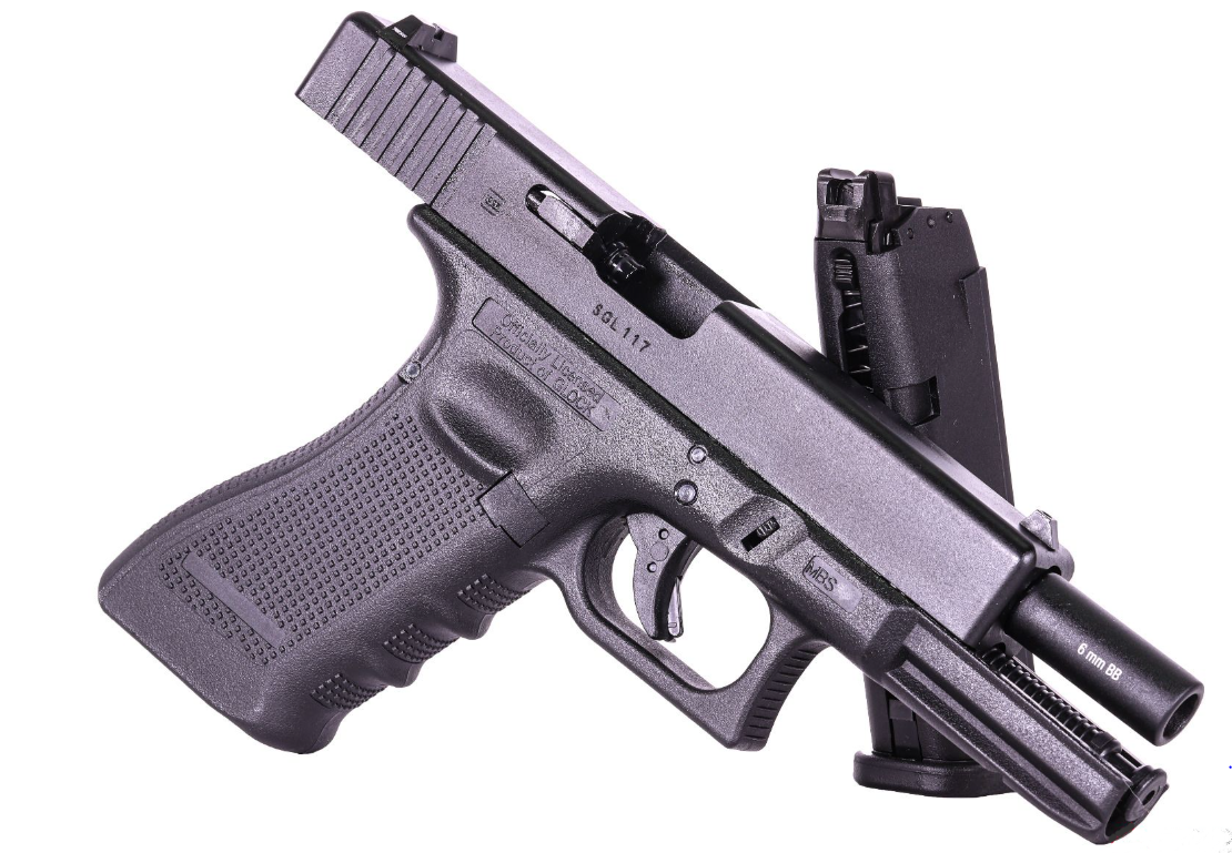 Glock 17 G17 Gen4 Scritte e Loghi Originali Metal Slide GBB by Vfc per Umarex