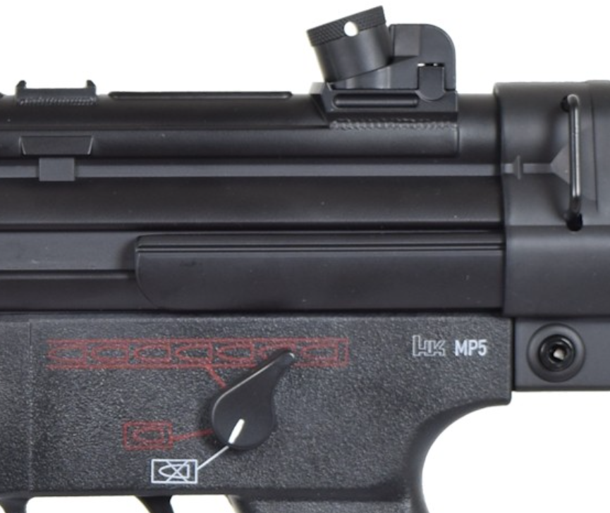 HK Heckler&Koch MP5-J Scritte e Loghi Originale H&K AEG by Cyma Standard