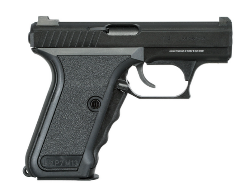 H&K HK P7 M13 9mm x 19 Full Metal GBB Gas BlowBack Airsoft Pistol by Umarex