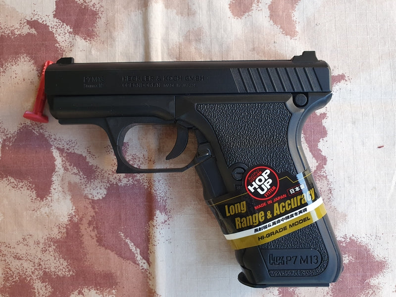H&K HK P7 M13 9mm x 19 Spring Airsoft Pistol by Tokyo Marui