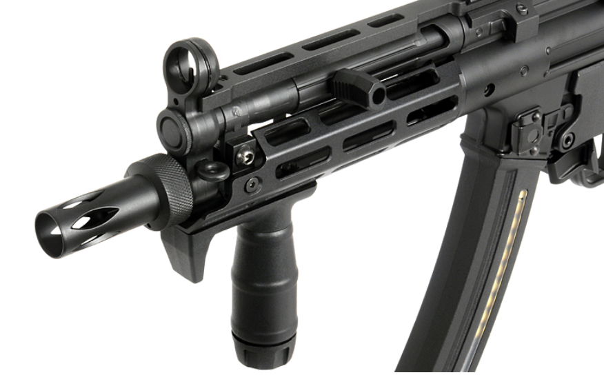 H&K MP5 Metal M Lok Hanguard Integrated Mosfet Li-Po Ready SMG AEG by Cyma Platinum > Umarex