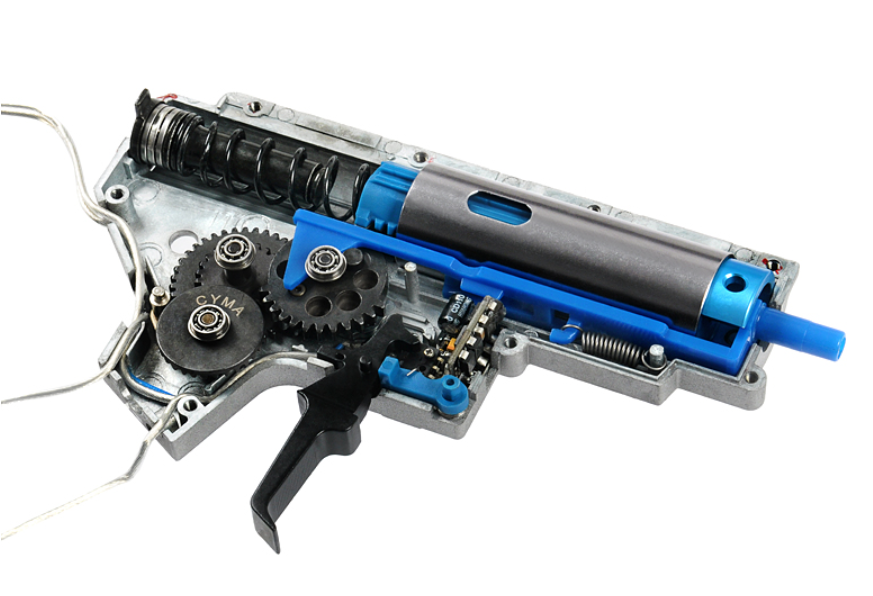 H&K MP5 Metal M Lok Hanguard Integrated Mosfet Li-Po Ready SMG AEG by Cyma Platinum > Umarex