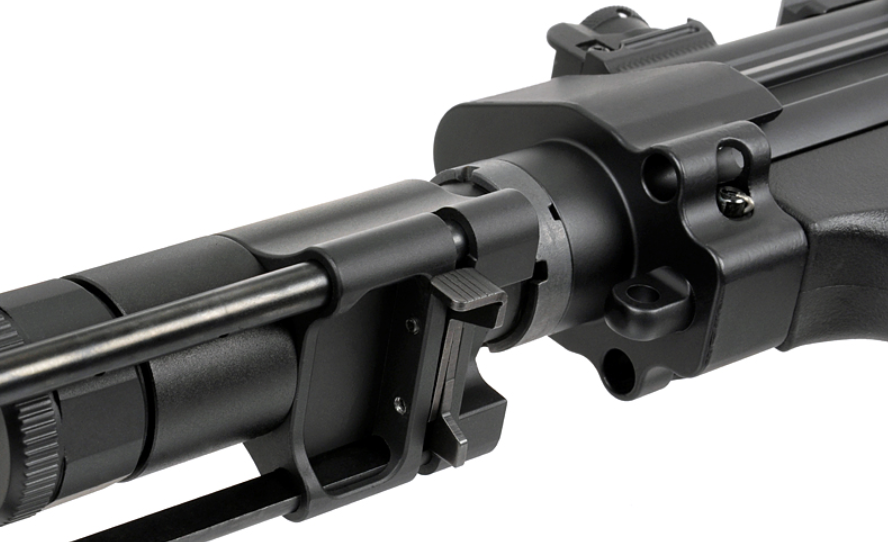 H&K MP5 Metal M Lok Hanguard Integrated Mosfet Li-Po Ready SMG AEG by Cyma Platinum > Umarex