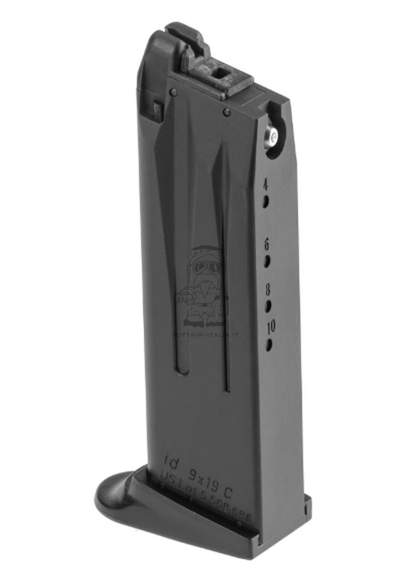 Heckler & Koch HK USP Compact 9x19mm 22bb Gas Magazine by KWA > Umarex