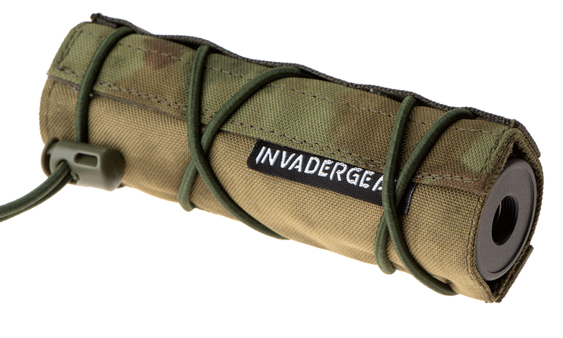 InvaderGear Silencer - Suppressor Cover Everglade 140mm. By InvaderGear