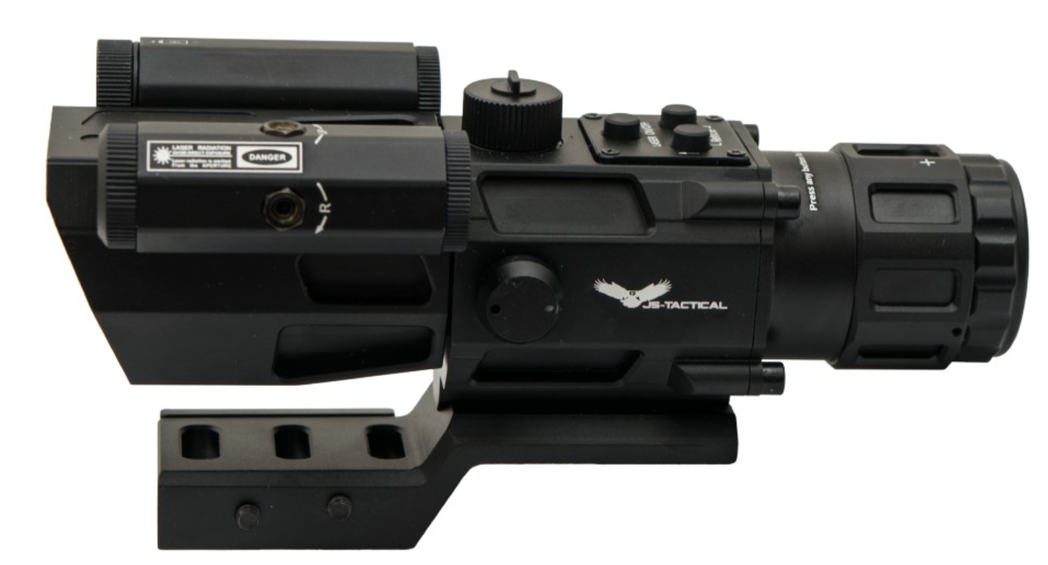 Js-Tacticla® Red Laser - Prismatic 4 x 32 Scope by Js-Tactical®