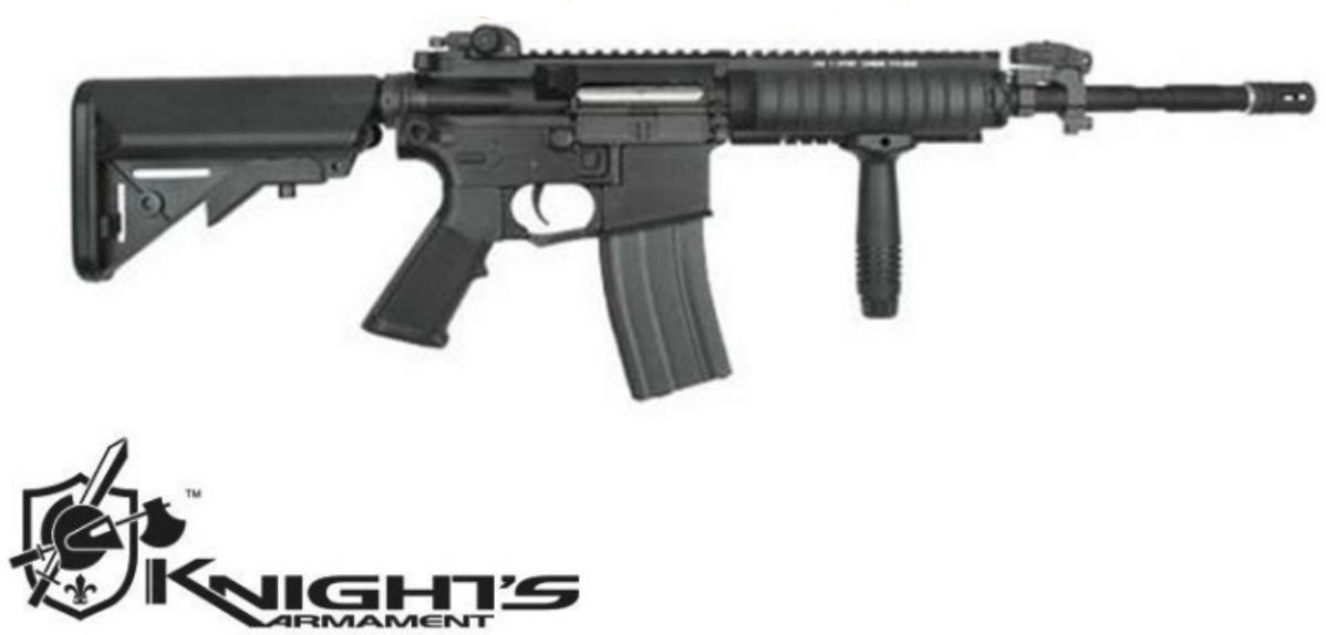Knight's SR-16 E3 Carbine Full Metal by King Arms