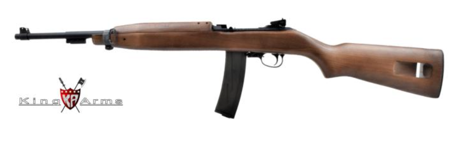 King Arms M2 Carbine GBB Gas Blow Back Full Wood & Metal by King Arms