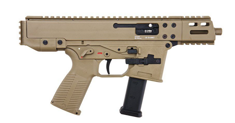 Lamda Defence GHM-9 GBB B&T Licensed Machine Pistol Tan Version by Lamda Defence