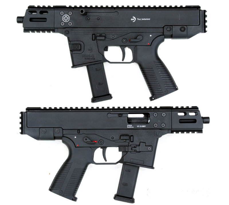 Lamda Defence GHM-9 GBB B&T Licensed Machine Pistol by Lamda Defence