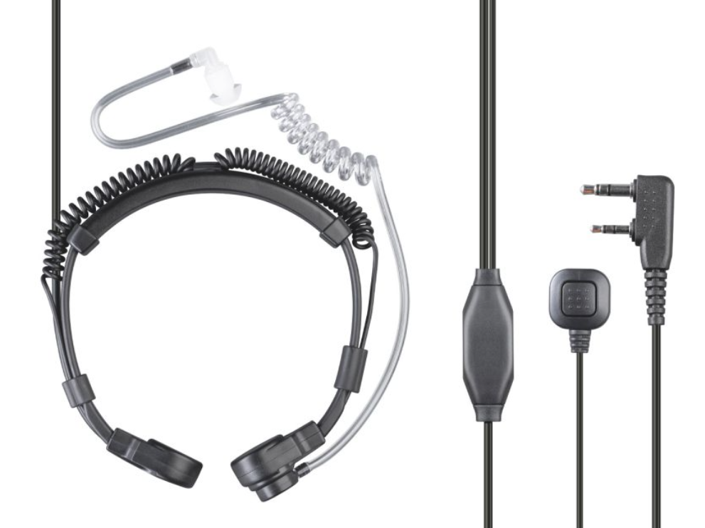 Laringofono MA39-LK PTT 2 Pin Kenwood Type by Midland®