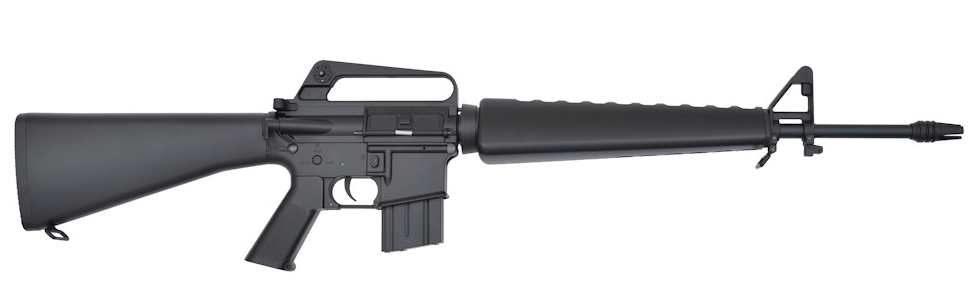 M16A1 Vietnam Style EFCS Electronic Fire Control System AEG Prong Flash Hider by Jing Gong