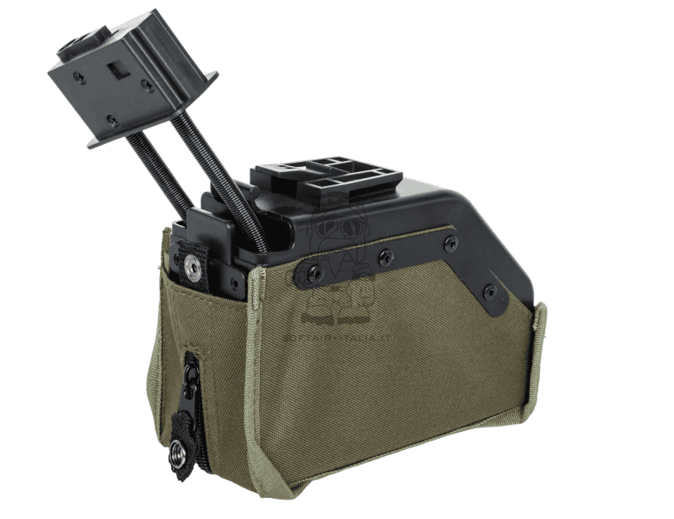 M249 SA-249 Sound Control & Auto 1500bb OD Box Magazine Specna Arms