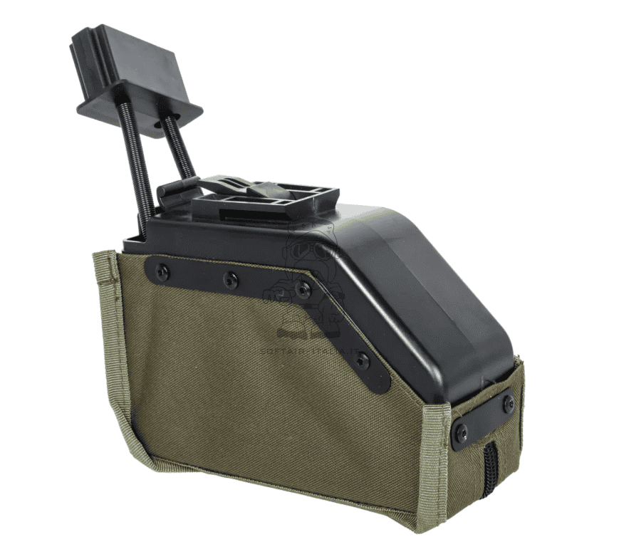M249 SA-249 Sound Control & Auto 1500bb OD Box Magazine Specna Arms