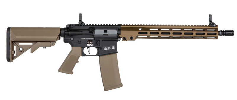 M4 SA-C22 Chaos Bronze Rail Dual Color CORE HAL ETU AEG by Specna Arms
