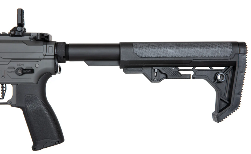 M4 Shorty Carbine AEG Mosfet SA-E12-LH EDGE 2.0 Light Ops Stock Chaos Grey Version by Specna Arms