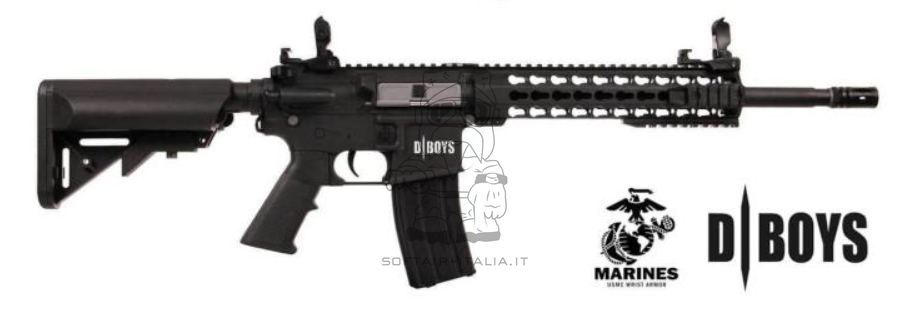 M4 KeyMod 10" US Marines Commando ABS Body by D-Boys