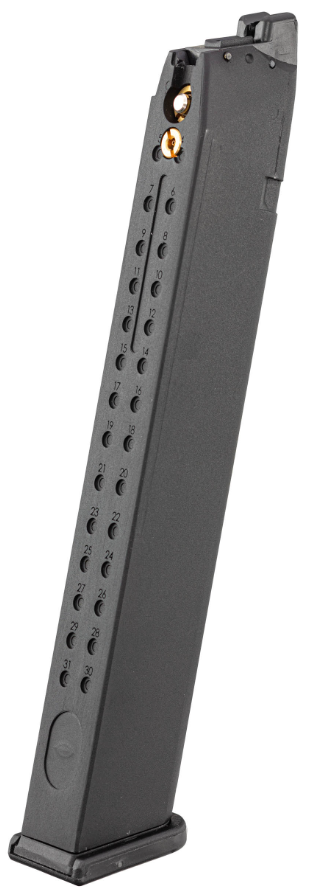MARUYAMA SCW-9 PRO-G 9mm. GBB Submachinegun APC9-SD 50bb Gas Magazine by MARUYAMA
