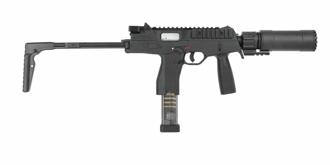 MARUYAMA MP-IX SMG Submachune Gun MP9 Type GBBR QD BT Style Silencer Tri-Lug by MARUYAMA