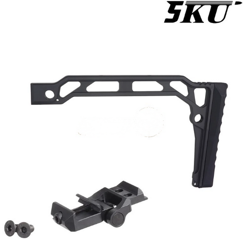 MPX - MCX SIG & Similars M1913 Skeleton Folding Stock SS-8RP JMAC Style Calcio Pieghevole di Lato by 5KU