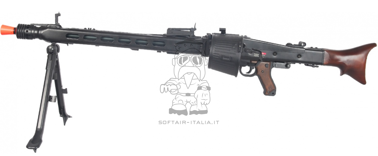 MG42 Full Wood & Metal AEG by Lancer Tactical