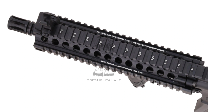 MK18 10.5" Colt & Daniel Defense Licensed SA-E19 EDGE Gen.2 HAL²™ Chaos Bronze AEG by Specna Arms