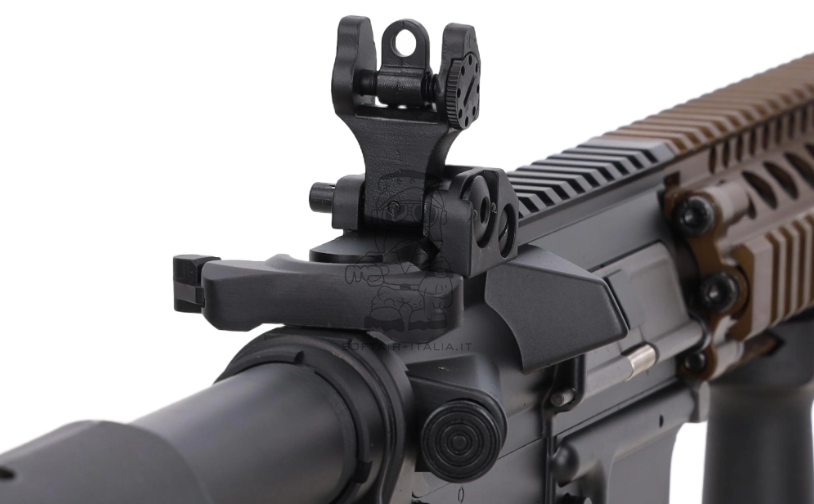 MK18 10.5" Colt & Daniel Defense Licensed SA-E19 EDGE Gen.2 HAL²™ Chaos Bronze AEG by Specna Arms