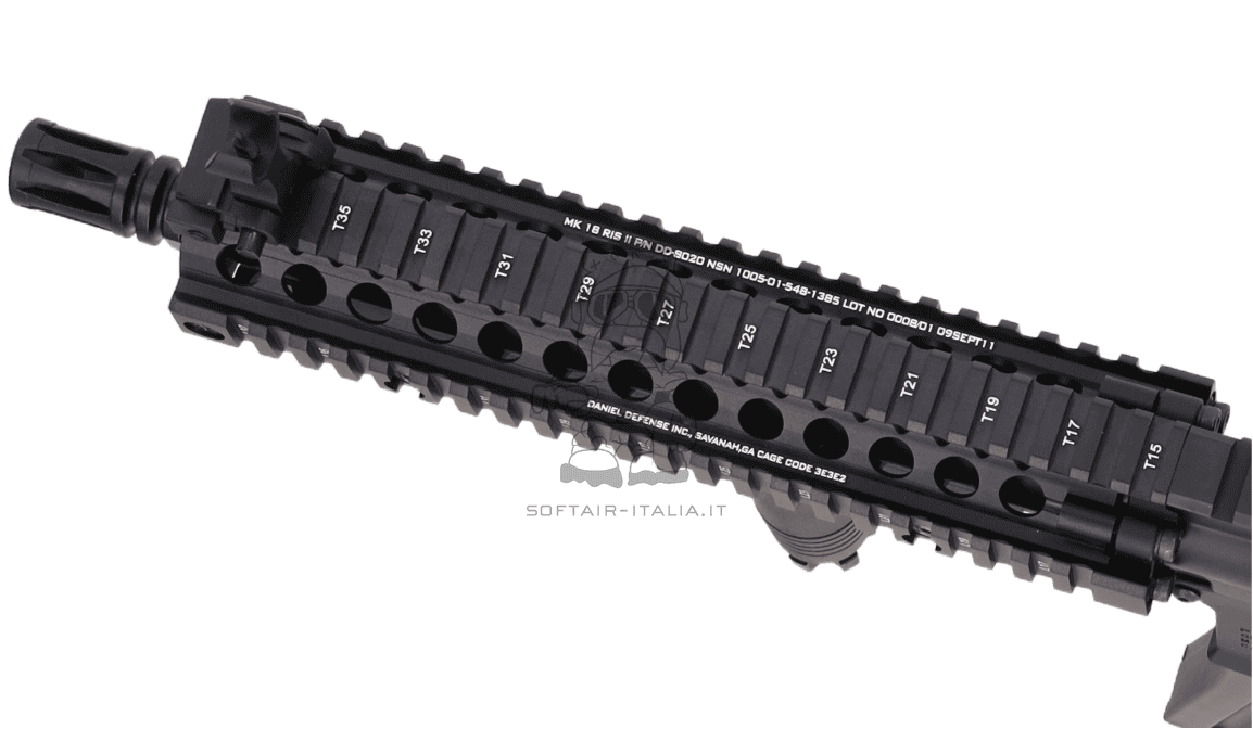 MK18 Daniel Defense Colt Licensed SA-E19 EDGE 10,5 inch HAL²™ Bluetooth® Low Energy Widget AEG by EMG Cybergun 0