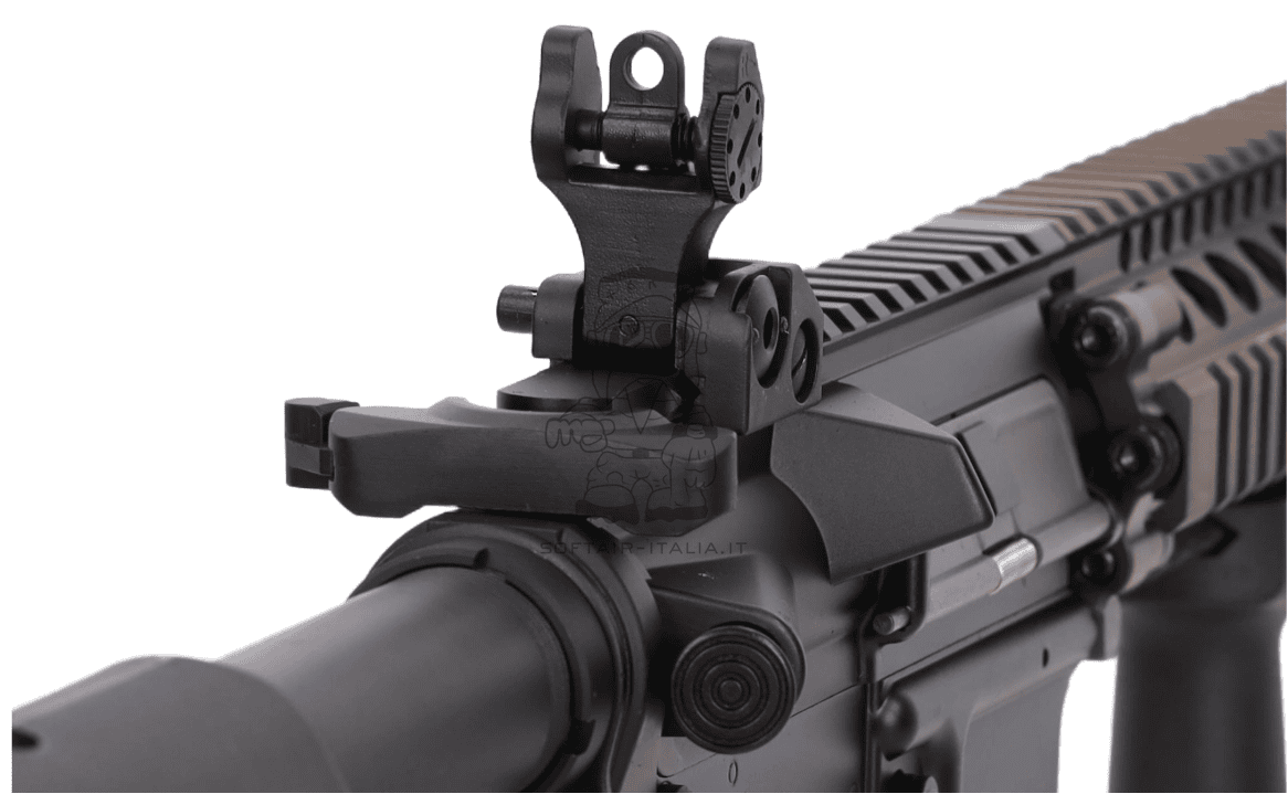MK18 Daniel Defense Colt Licensed SA-E19 EDGE 10,5" HAL²™ Bluetooth® Low Energy Widget Chaos Bronze Dual Color AEG by EMG Cybergun