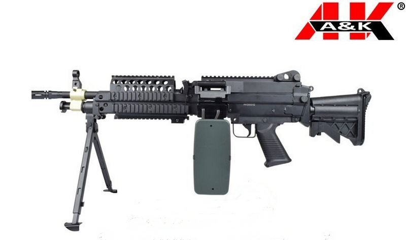 MK46 Minimi Sopmod Full Metal by A&K