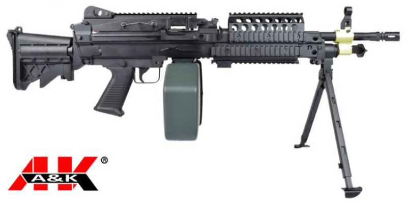 MK46 Minimi Sopmod Full Metal by A&K