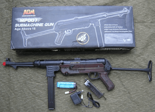 MP40 Bakelite Brown Gate X-ASR Mosfet AEG by AGM - S&T